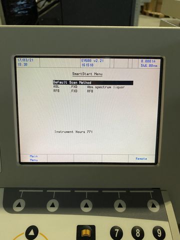 THERMO SCIENTIFIC Evolution 600 Spectrophotometer photo 3