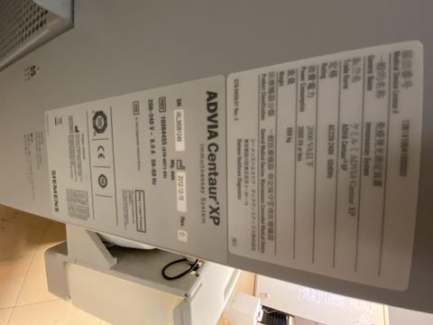 SIEMENS ADVIA Centaur XP Immunoassay analyzer photo 4