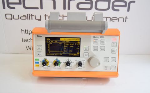 DRAGER Oxylog 3000 Anesthesia ventilator photo 4