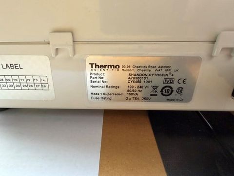 THERMO SHANDON Cytospin 4 Laboratory centrifuge photo 3