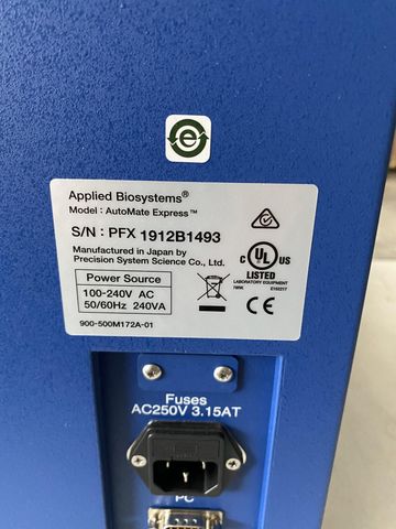 APPLIED BIOSYSTEMS AutoMate Express DNA extractor photo 3