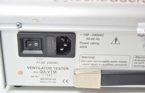 METRON QA-VTM Medical device tester photo 5