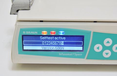 B. BRAUN Infusomat Space IV infusion pump photo 2