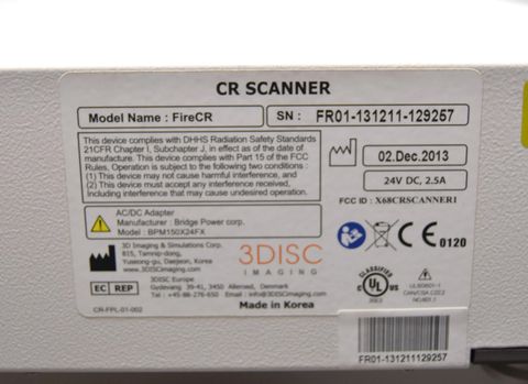 3DISC FireCR Wireless visiograph photo 3