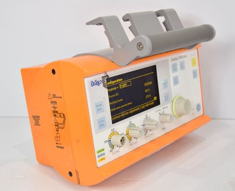 DRAGER Oxylog 2000 plus Anesthesia ventilator photo 5