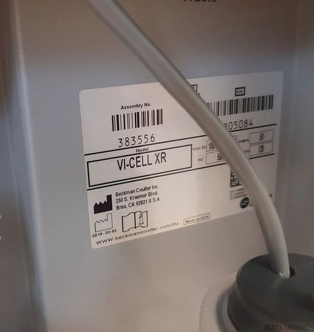 BECKMAN COULTER Vi-CELL XR Cell counter photo 2