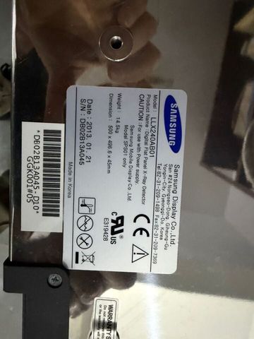 SAMSUNG LLX240AB01 Flat Panel Detector photo 3