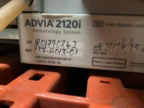 SIEMENS ADVIA 2120i Hematology Analyzer photo 2